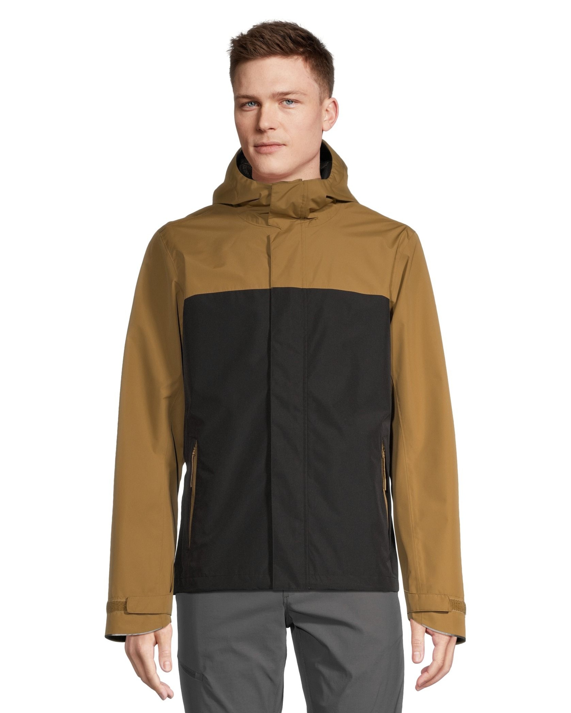 WindRiver Men's HyperDri3 DownPour 2L Rain Jacket Marks