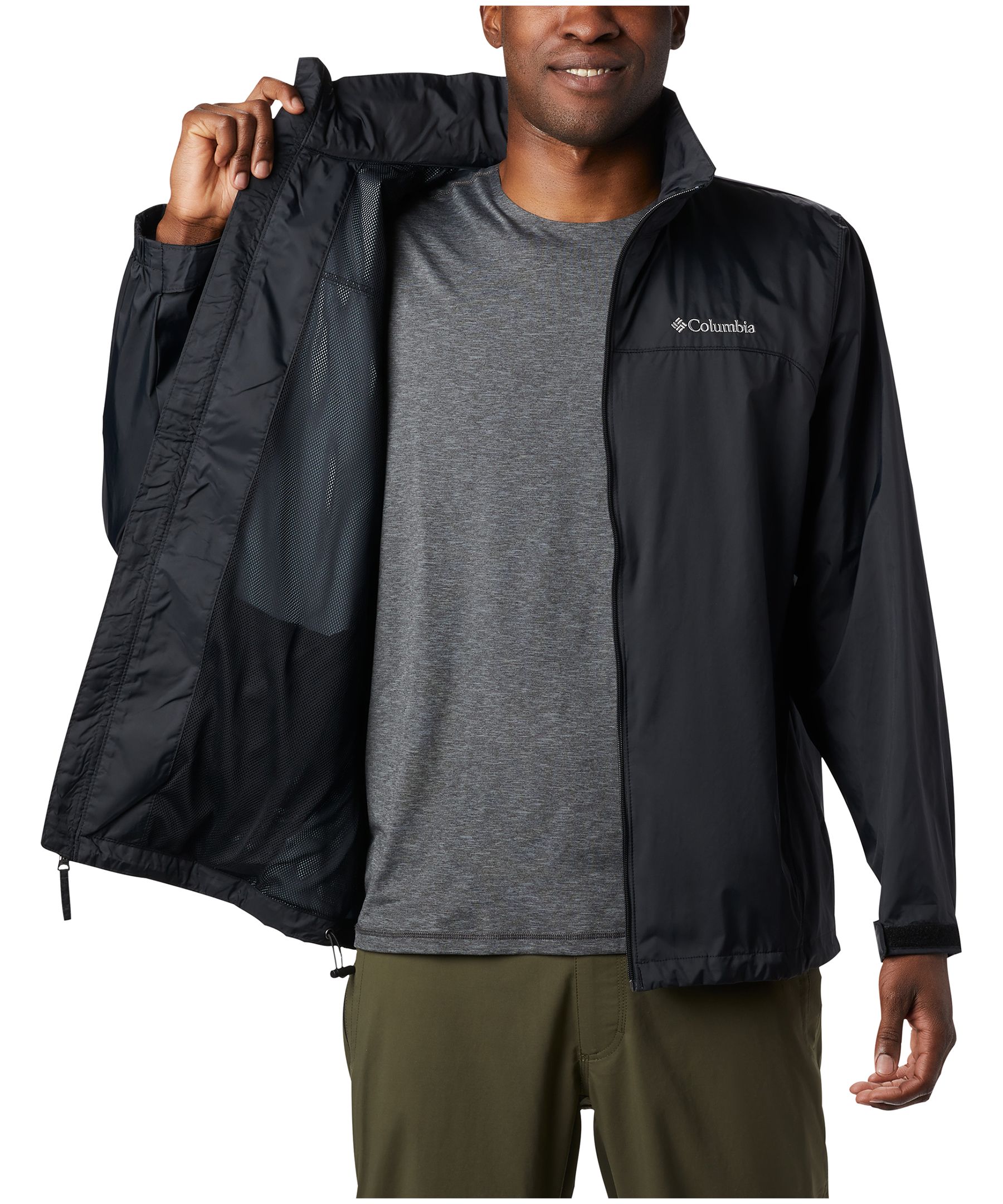 Columbia men's glennaker lake lined rain jacket best sale