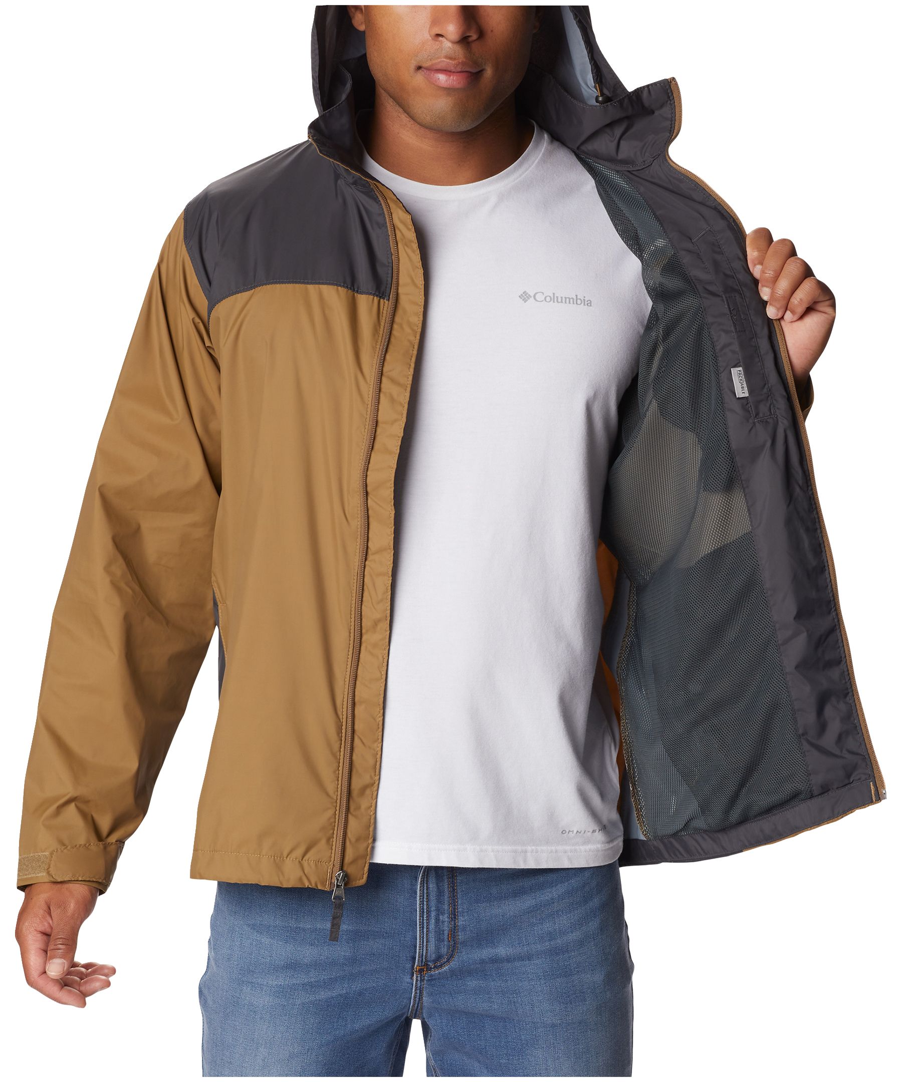 Men's columbia glennaker packable rain jacket deals