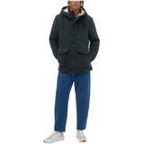 Veste à capuche mi-longue en fausse laine pour hommes, Malik, Noize Front_Flat