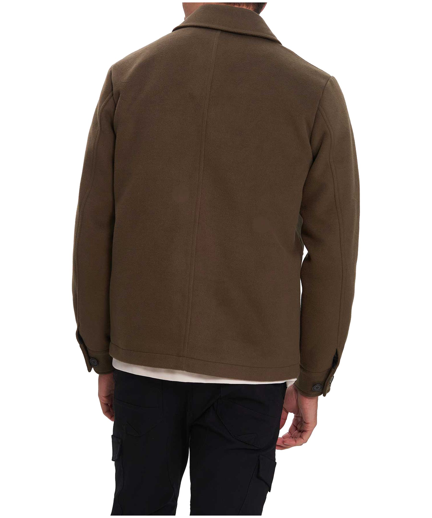 NOIZE Men's Amari Faux-Wool Jacket