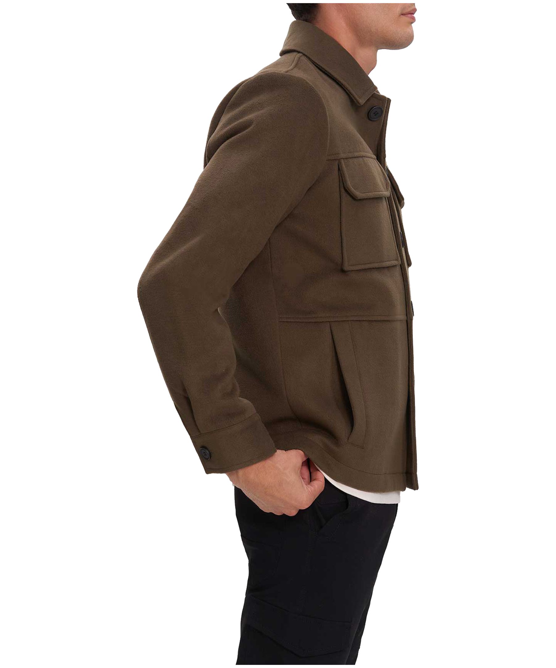 NOIZE Men's Amari Faux-Wool Jacket