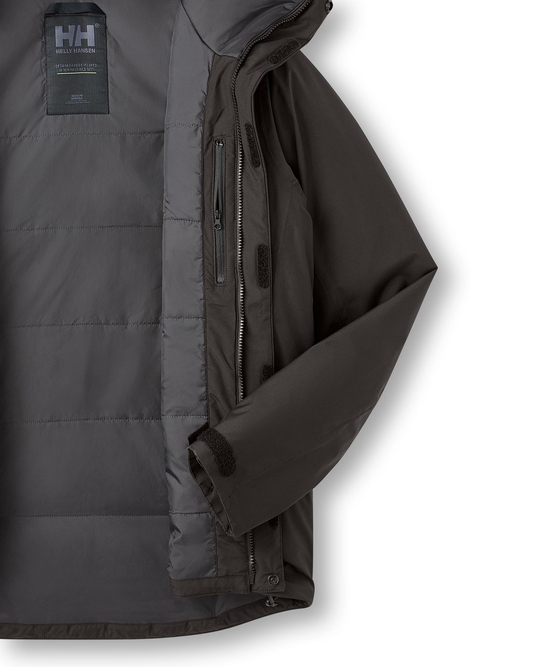 Helly Hansen Men's Compass Helly Tech® Waterproof Breathable Insulated Jacket