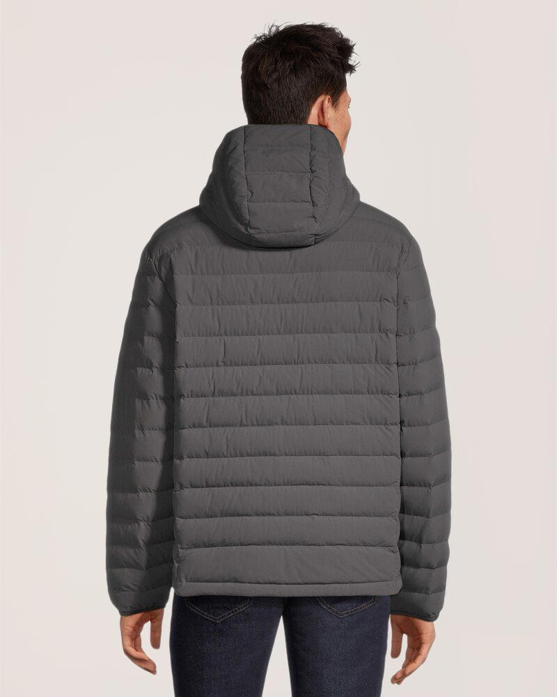 WindRiver Men's Hyper-Dri® HD1 Water Repellent Breathable T-Max® Insulated Hooded Puffer Jacket