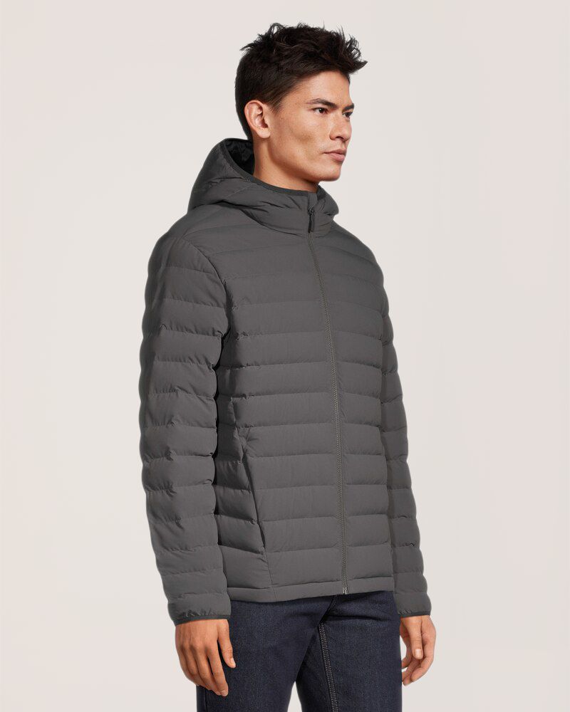 WindRiver Men's Hyper-Dri® HD1 Water Repellent Breathable T-Max® Insulated Hooded Puffer Jacket