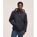 WindRiver Men's Cotton Fleece Lined Casual Jacket Front_Flat