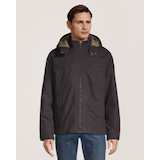 WindRiver Men's Cotton Fleece Lined Casual Jacket Front_Flat