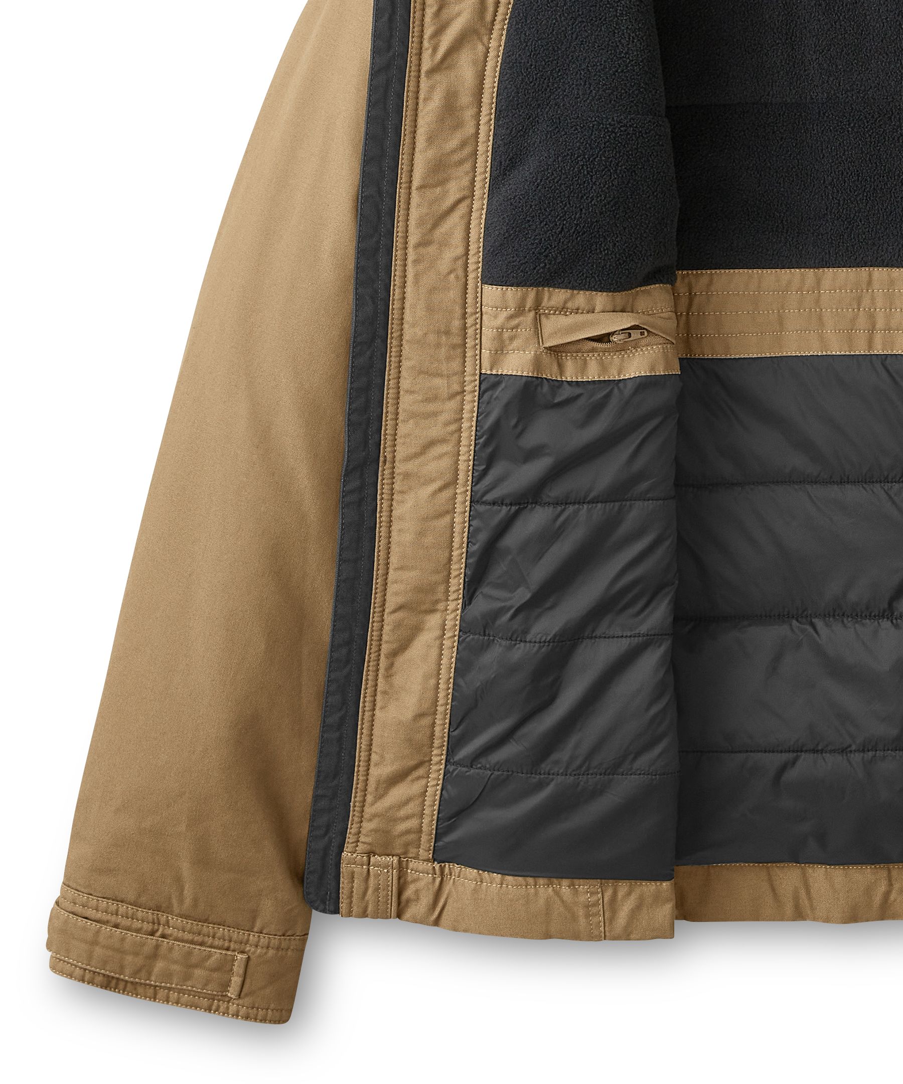 WindRiver Men's Cotton Fleece Lined Casual Jacket