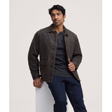 WindRiver Men's Coated Cotton Sherpa Lined Casual Jacket