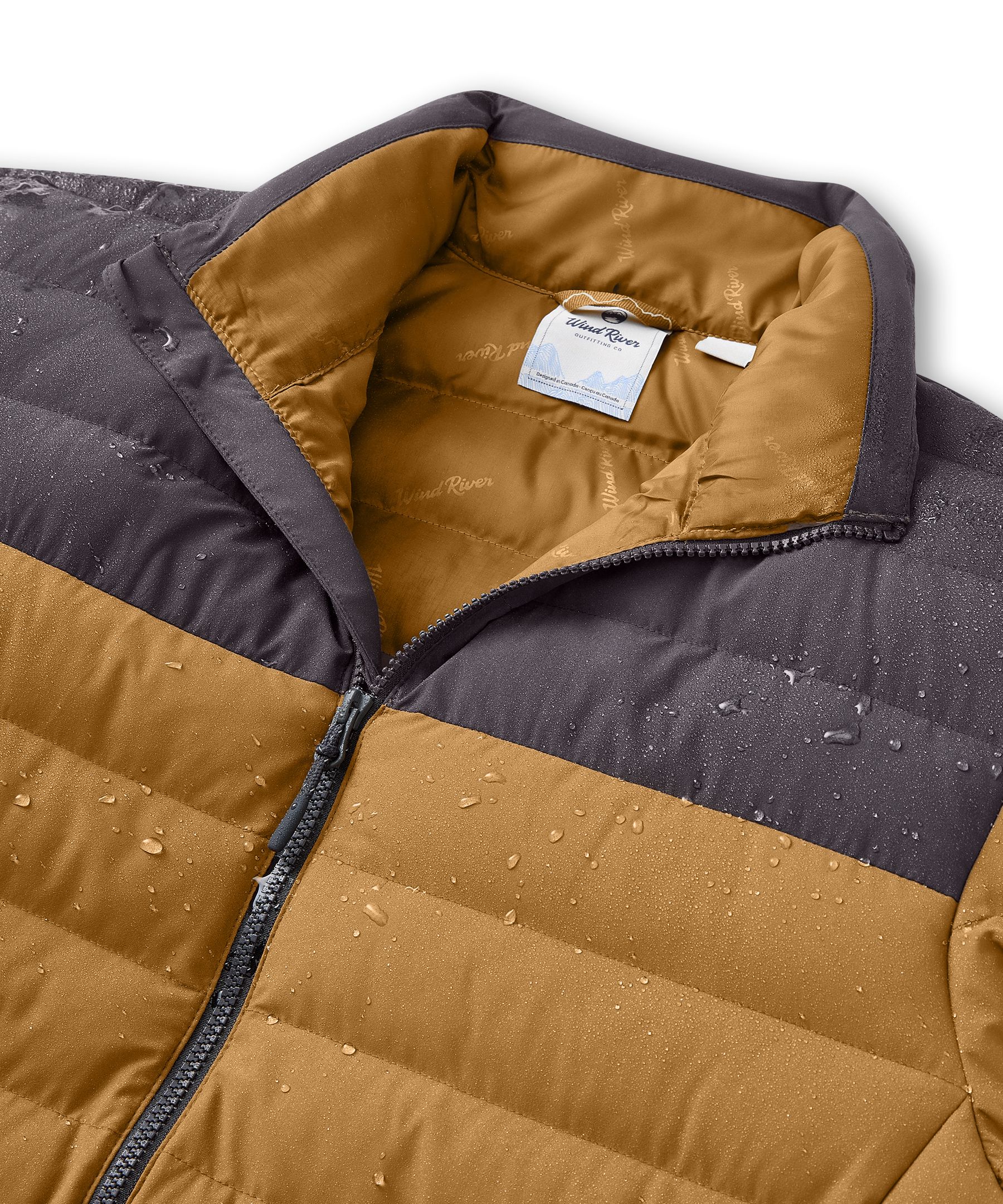 Veste bouffante à capuchon imper-respirante HYPER-DRI® HD1 avec isolant T-MAX® WindRiver pour hommes