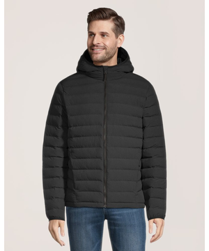 WindRiver Men's Hyper-Dri® HD1 Water Repellent-Breathable T-Max® Insulated Hooded Puffer Jacket