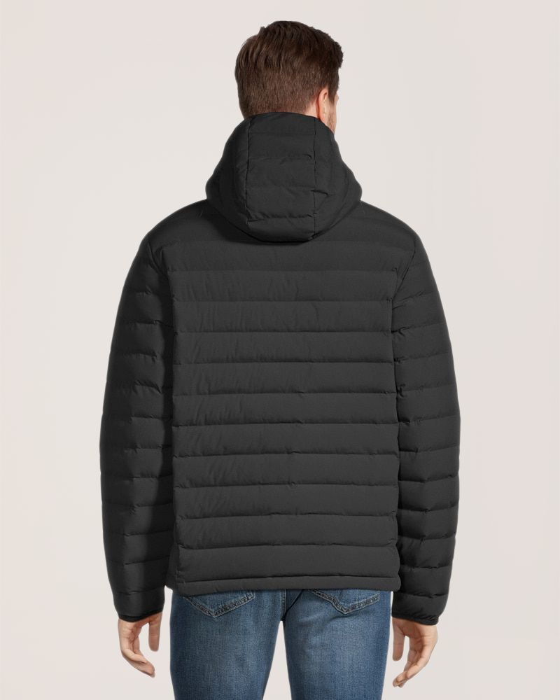 WindRiver Men's Hyper-Dri® HD1 Water Repellent-Breathable T-Max® Insulated Hooded Puffer Jacket