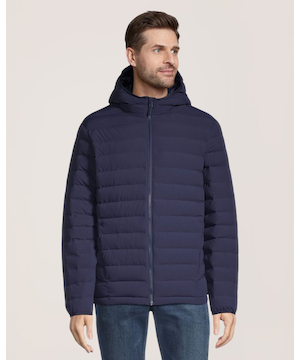 WindRiver Men's Hyper-Dri® HD1 Water Repellent-Breathable T-Max® Insulated Hooded Puffer Jacket