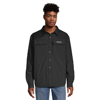 Columbia Men's Ballistic Ridge  II Omni-Shield™ Water Resistant Insulated Casual Shirt Jacket Front_Flat