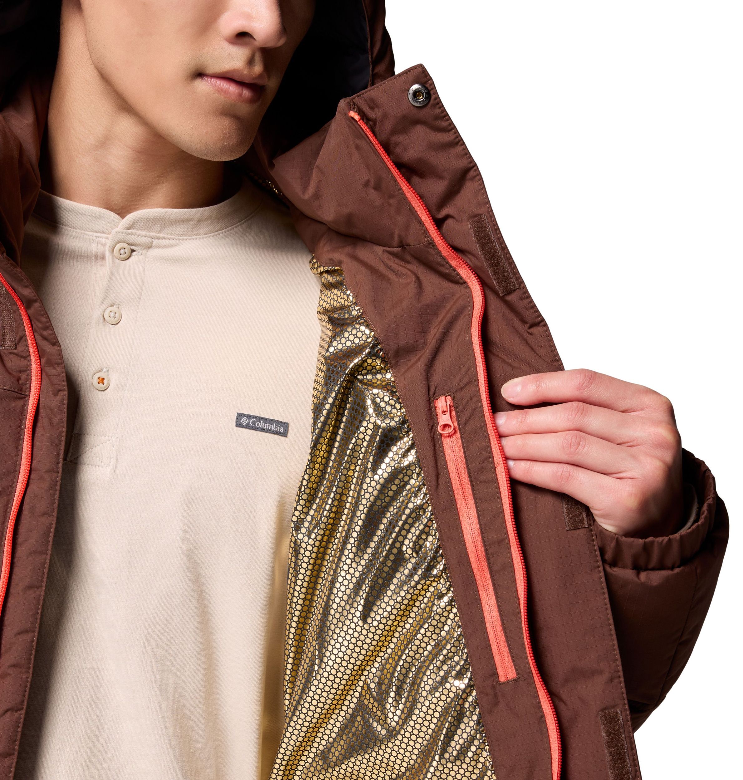 Veste bouffante isolée thermo-réfléchissante Omni-HeatMC Infinity pour hommes, Landroamer, Columbia