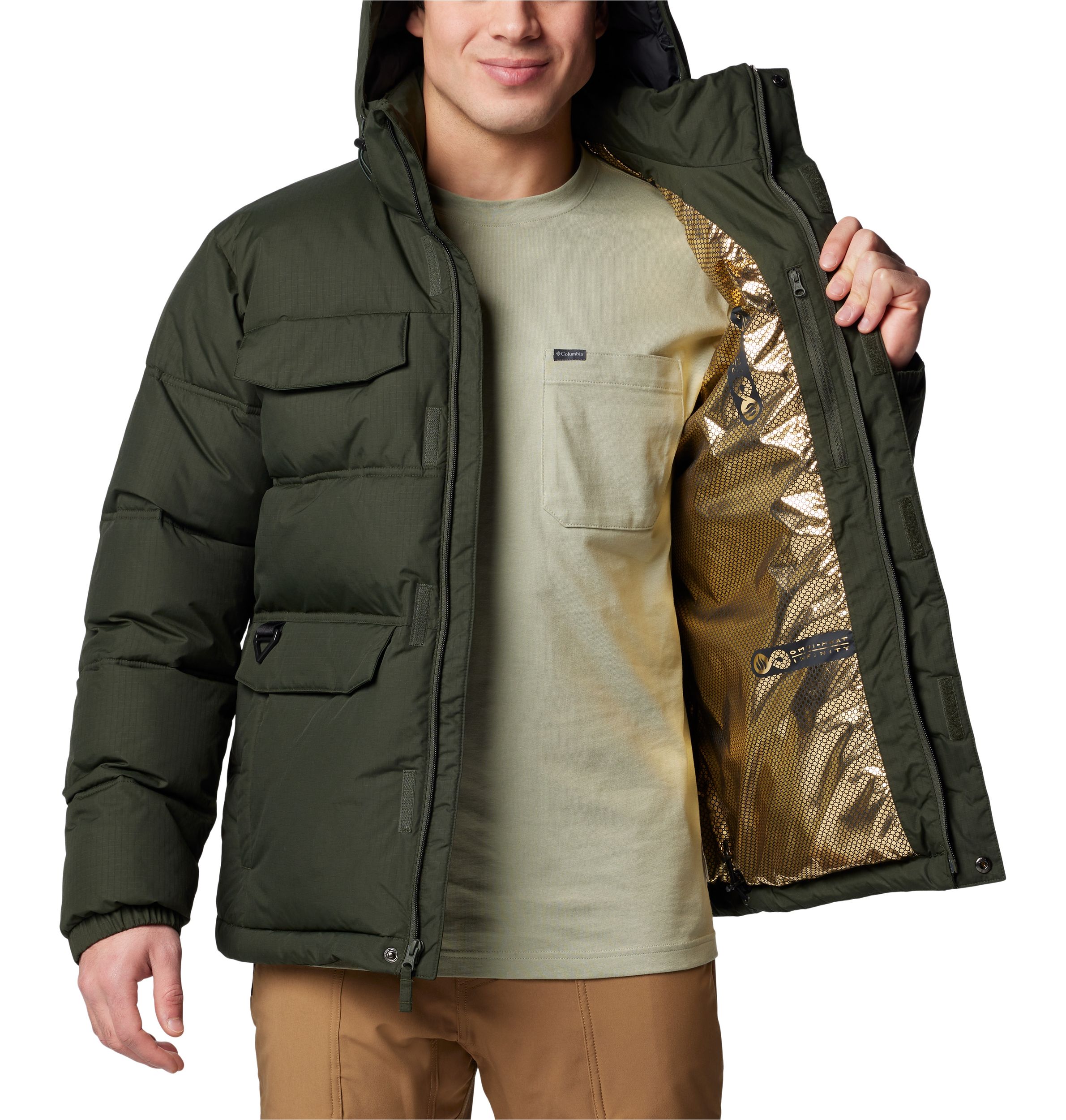 Veste bouffante isolée avec Omni-HeatMC Infinity pour hommes, Landroamer, Columbia