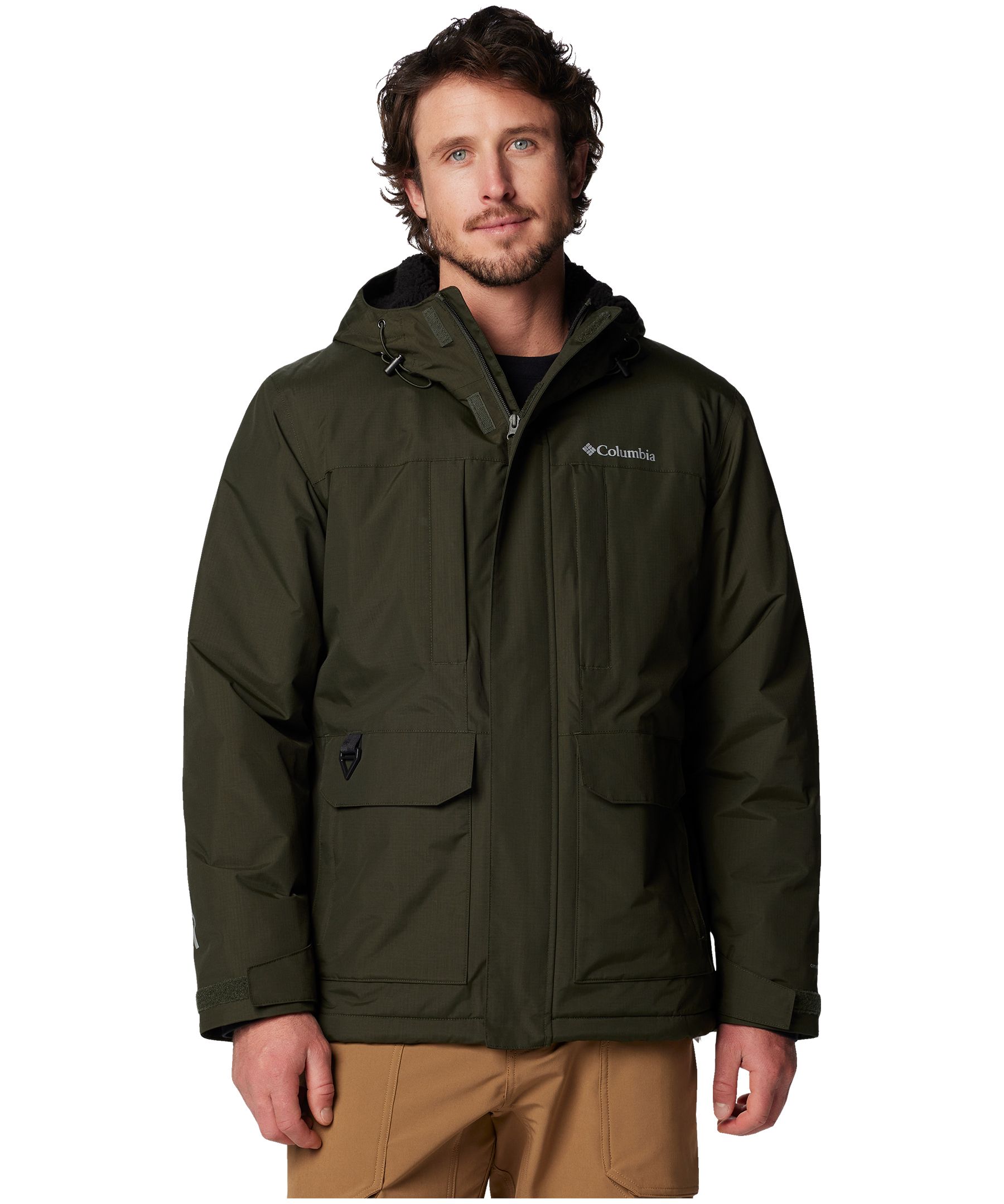 Columbia Men's Landroamer Omni-Tech™ Waterproof-Breathable Sherpa Lined Jacket
