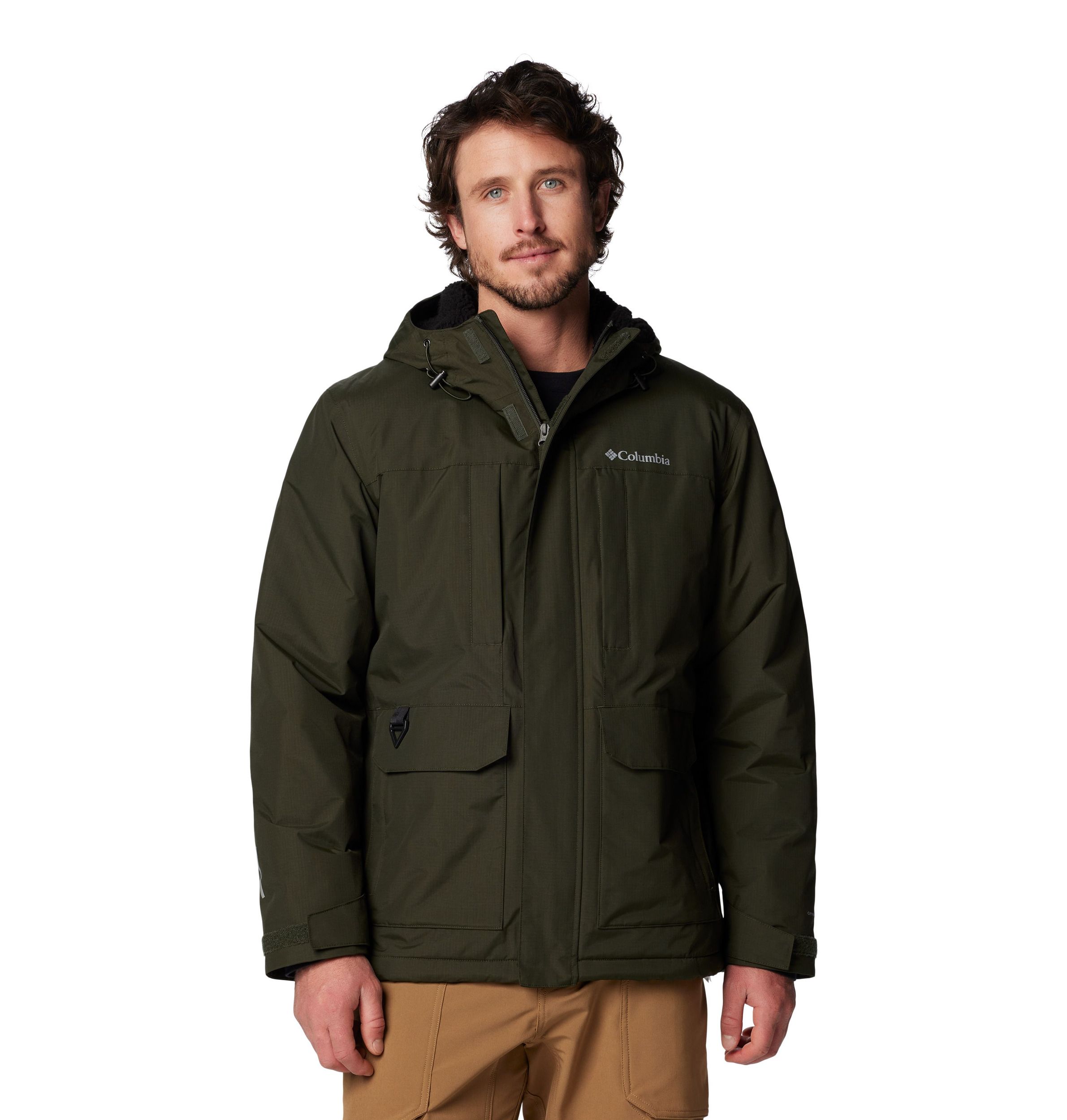 Columbia Men's Landroamer Omni-Tech™ Waterproof-Breathable Sherpa Lined Jacket