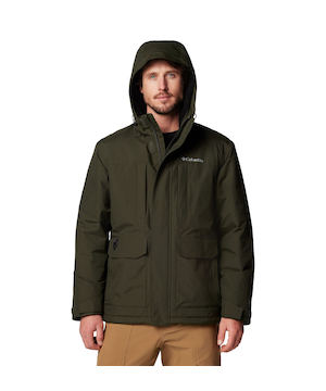 Veste doublée en sherpa étanche à l'eau et perméable à l'air avec Omni-TechMC pour hommes, Landroamer, Columbia