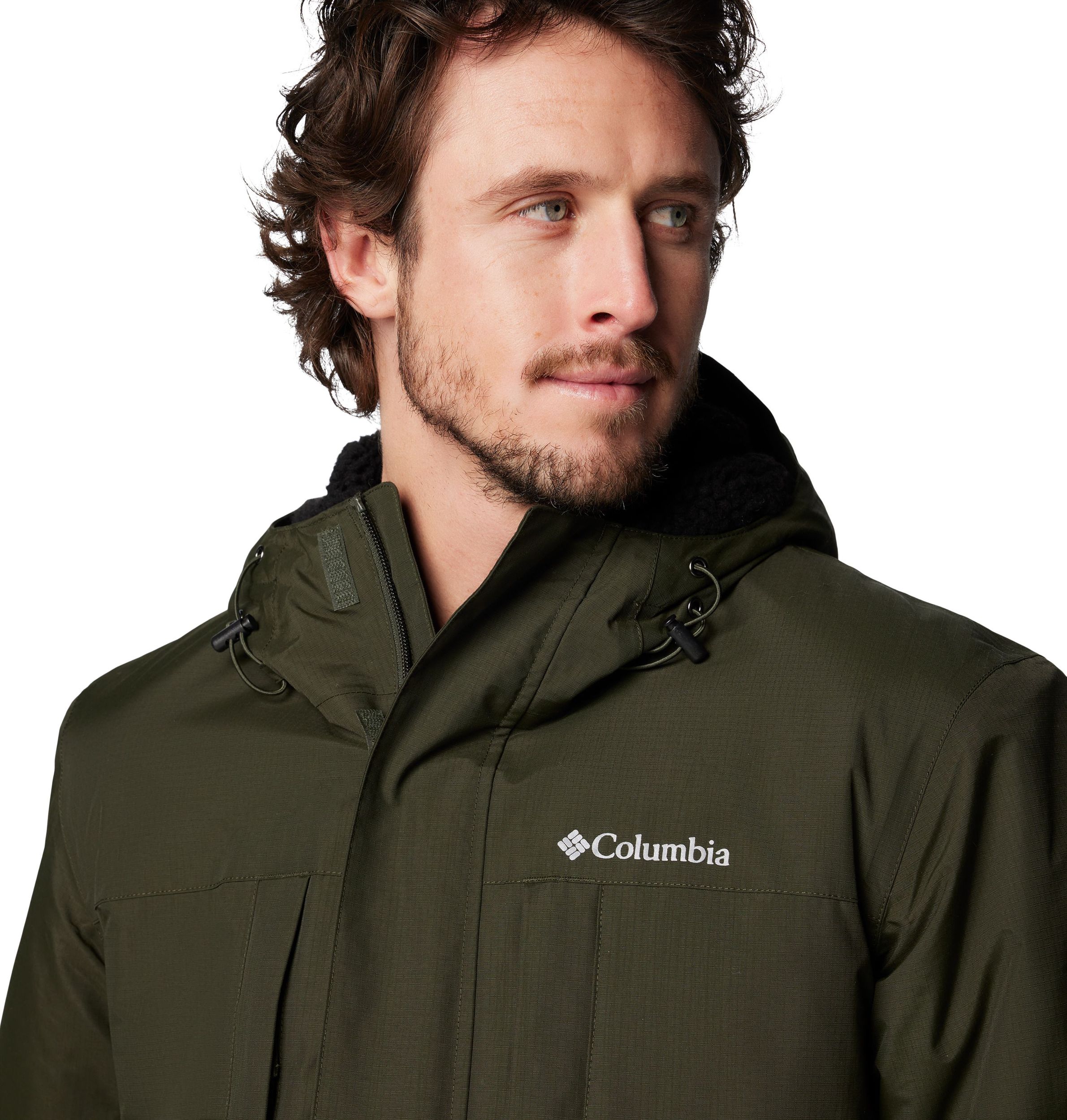 Columbia Men's Landroamer Omni-Tech™ Waterproof-Breathable Sherpa Lined Jacket