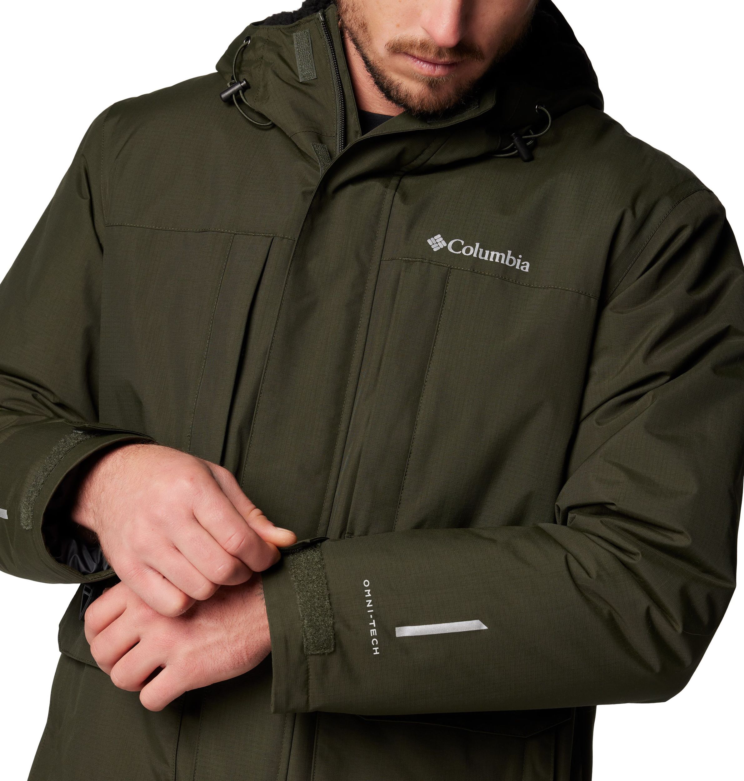 Columbia Men's Landroamer Omni-Tech™ Waterproof-Breathable Sherpa Lined Jacket