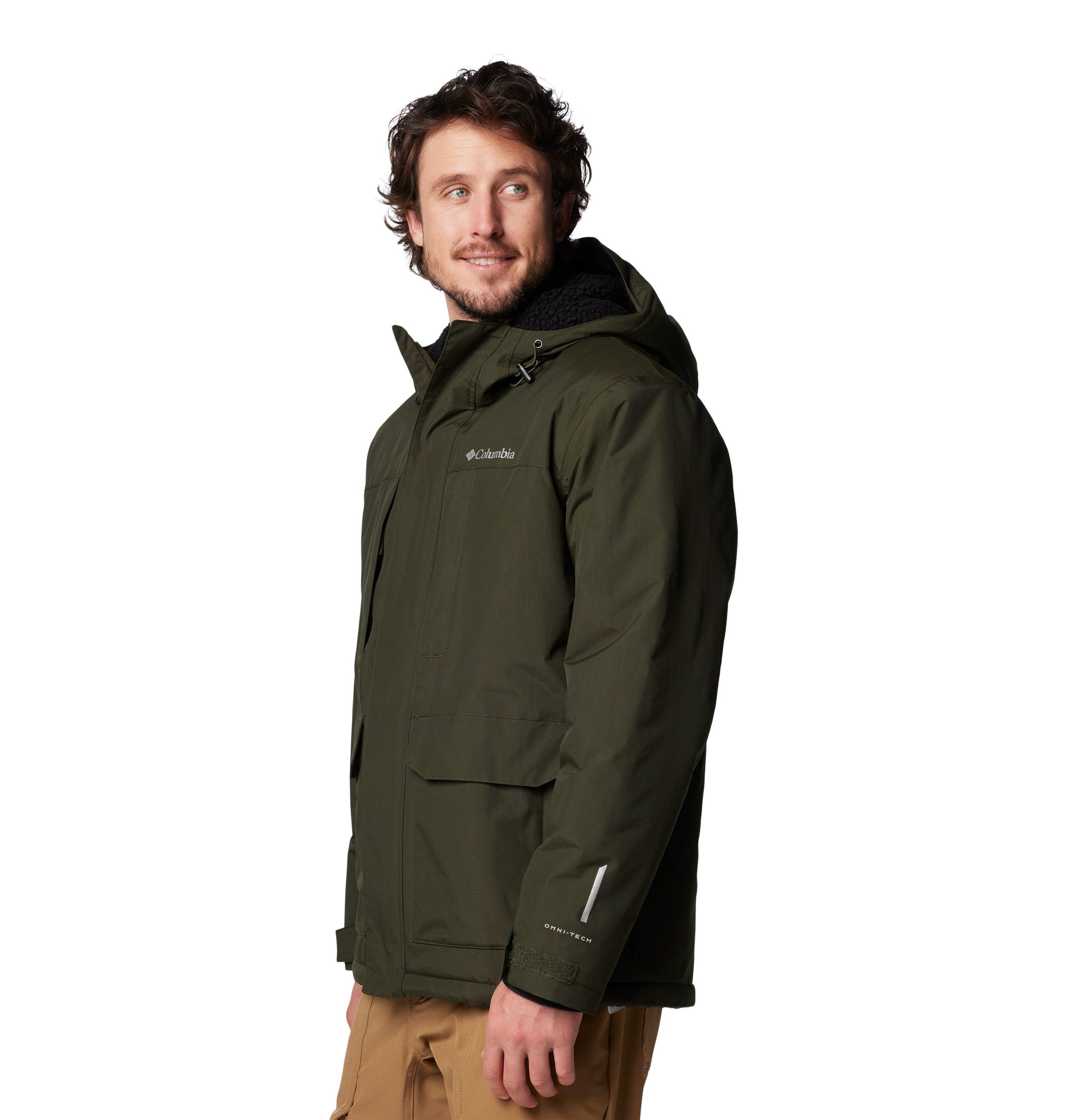 Columbia Men's Landroamer Omni-Tech™ Waterproof-Breathable Sherpa Lined Jacket