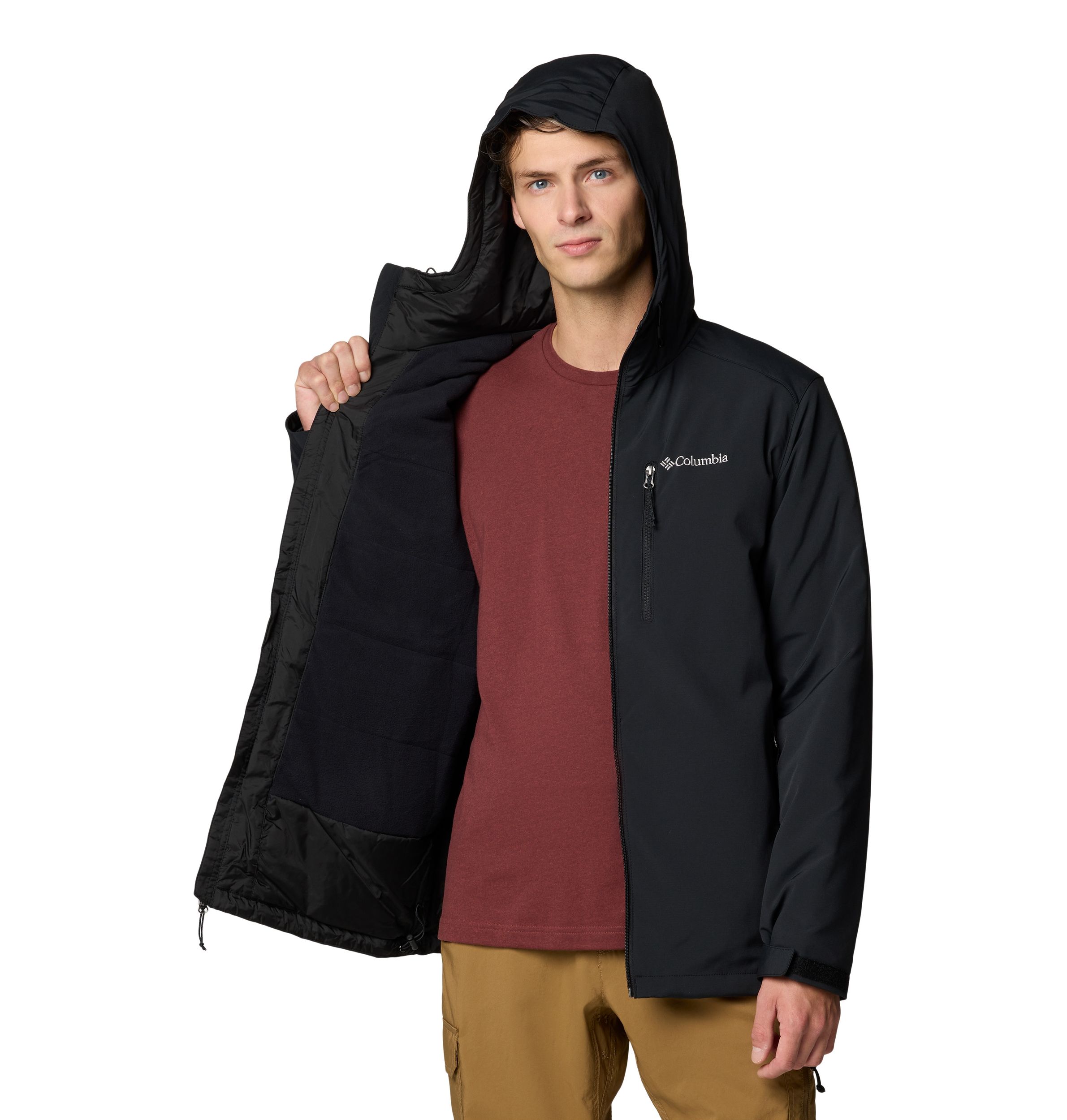 Columbia Men's Gate Racer II Omni-Shield™ Water and Wind Resistant Insulated Softshell Jacket