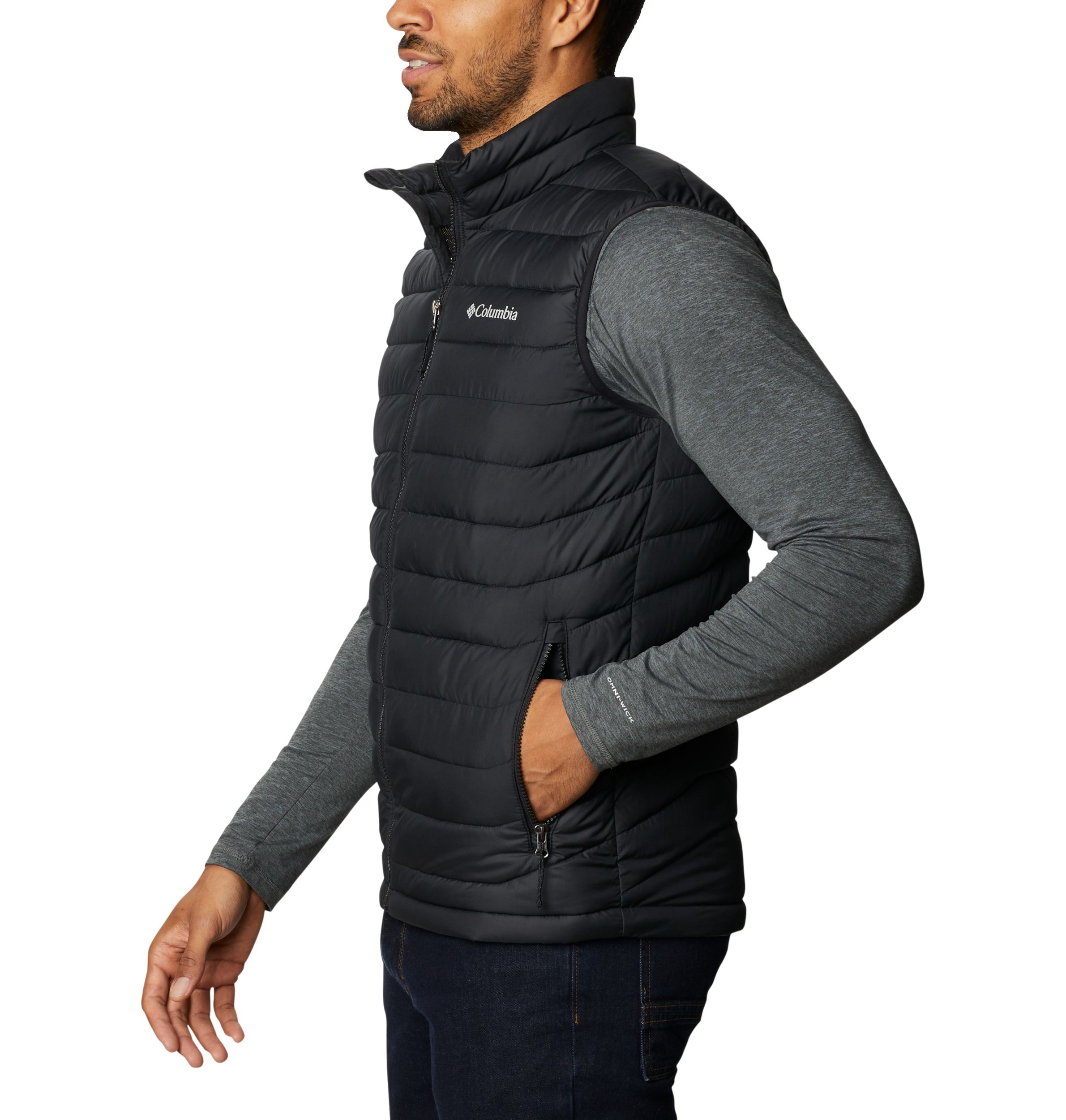 Veste hybride isolée résistante à l'eau avec réfléchissant thermique Omni-Heat™ et Omni-Shield™ pour hommes, Powder Lite II, Columbia