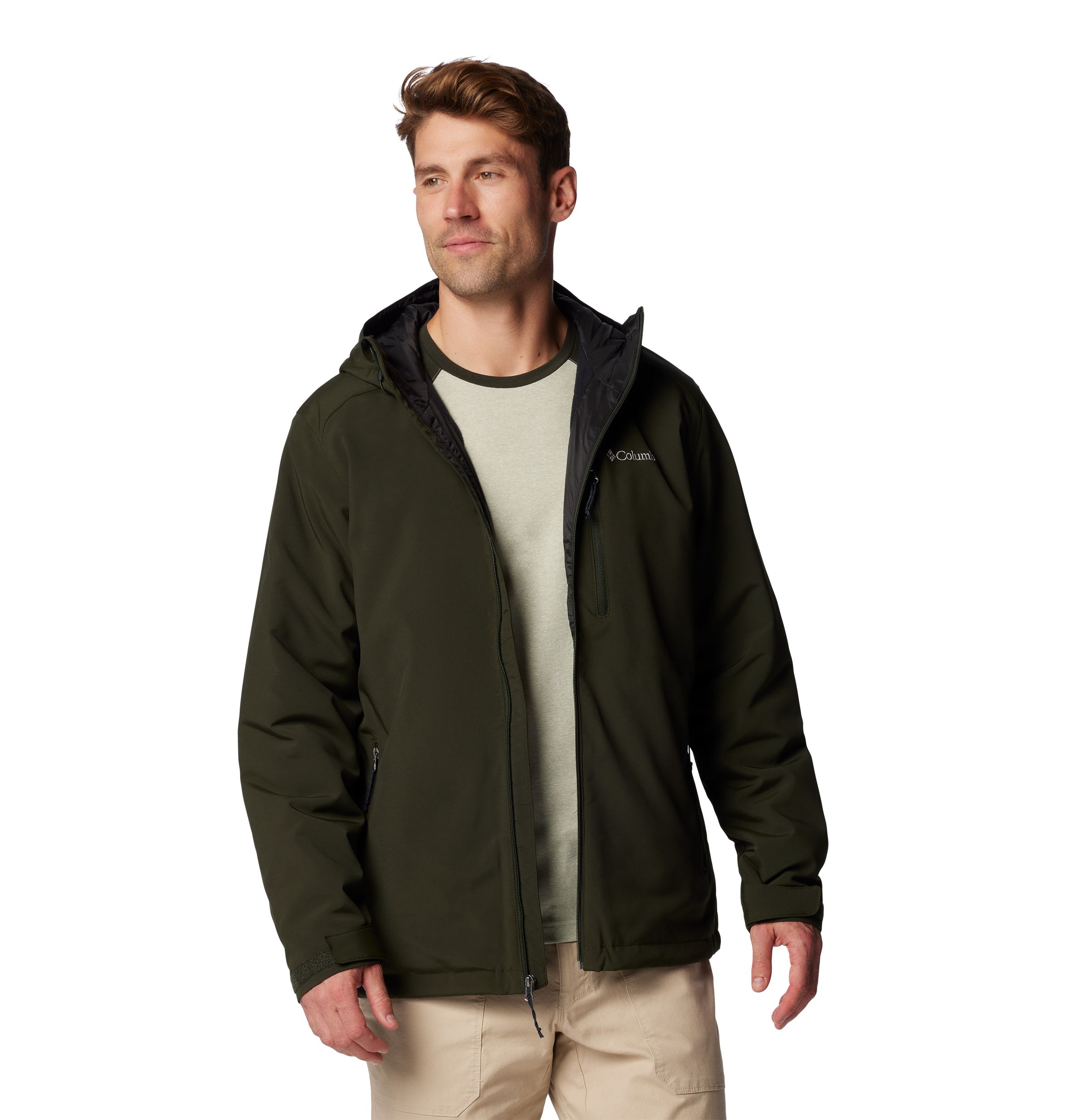 Columbia Men's Gate Racer II Omni-Shield™ Water and Wind Resistant Insulated Softshell Jacket