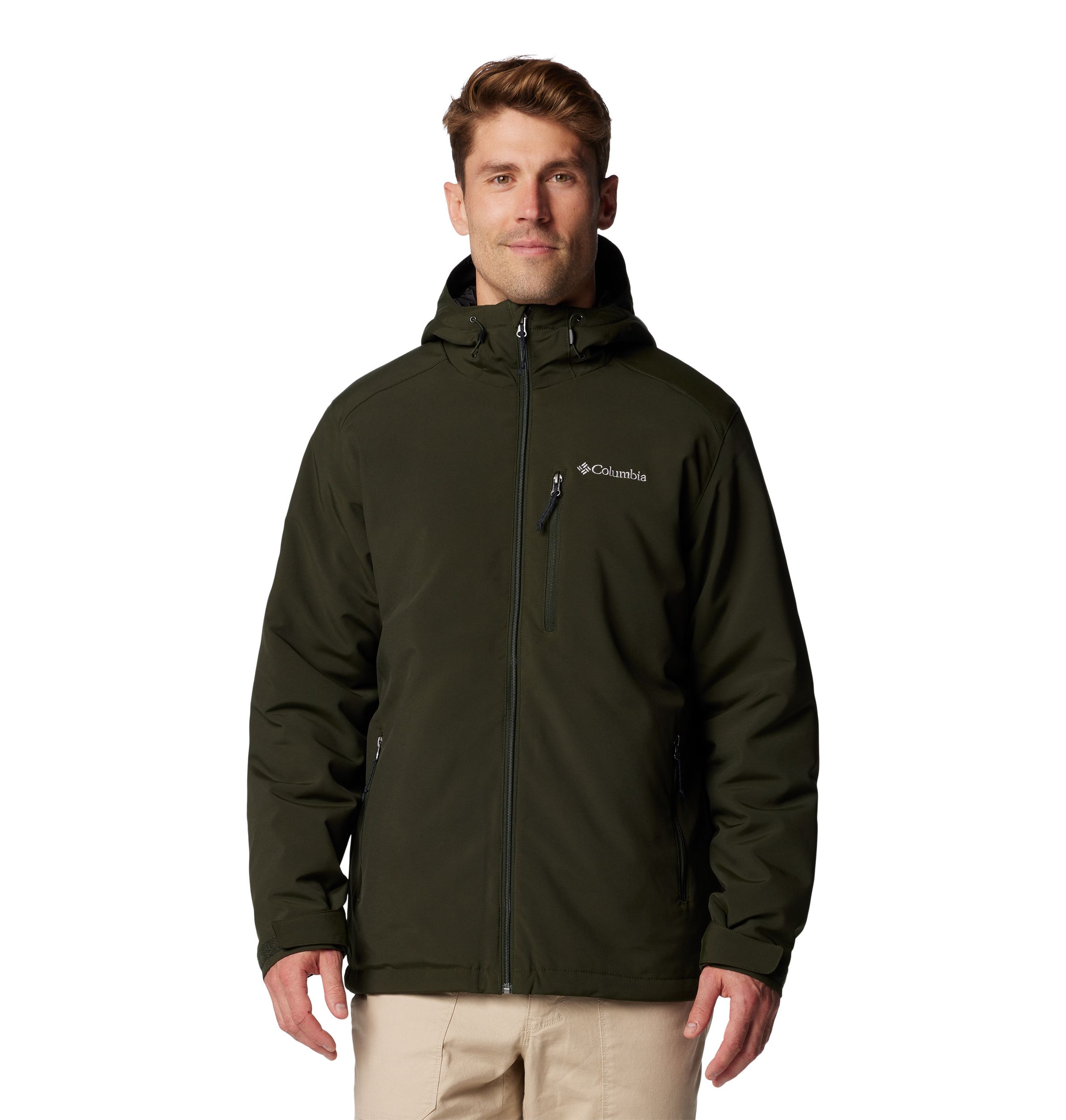 Columbia Men's Gate Racer II Omni-Shield™ Water and Wind Resistant Insulated Softshell Jacket