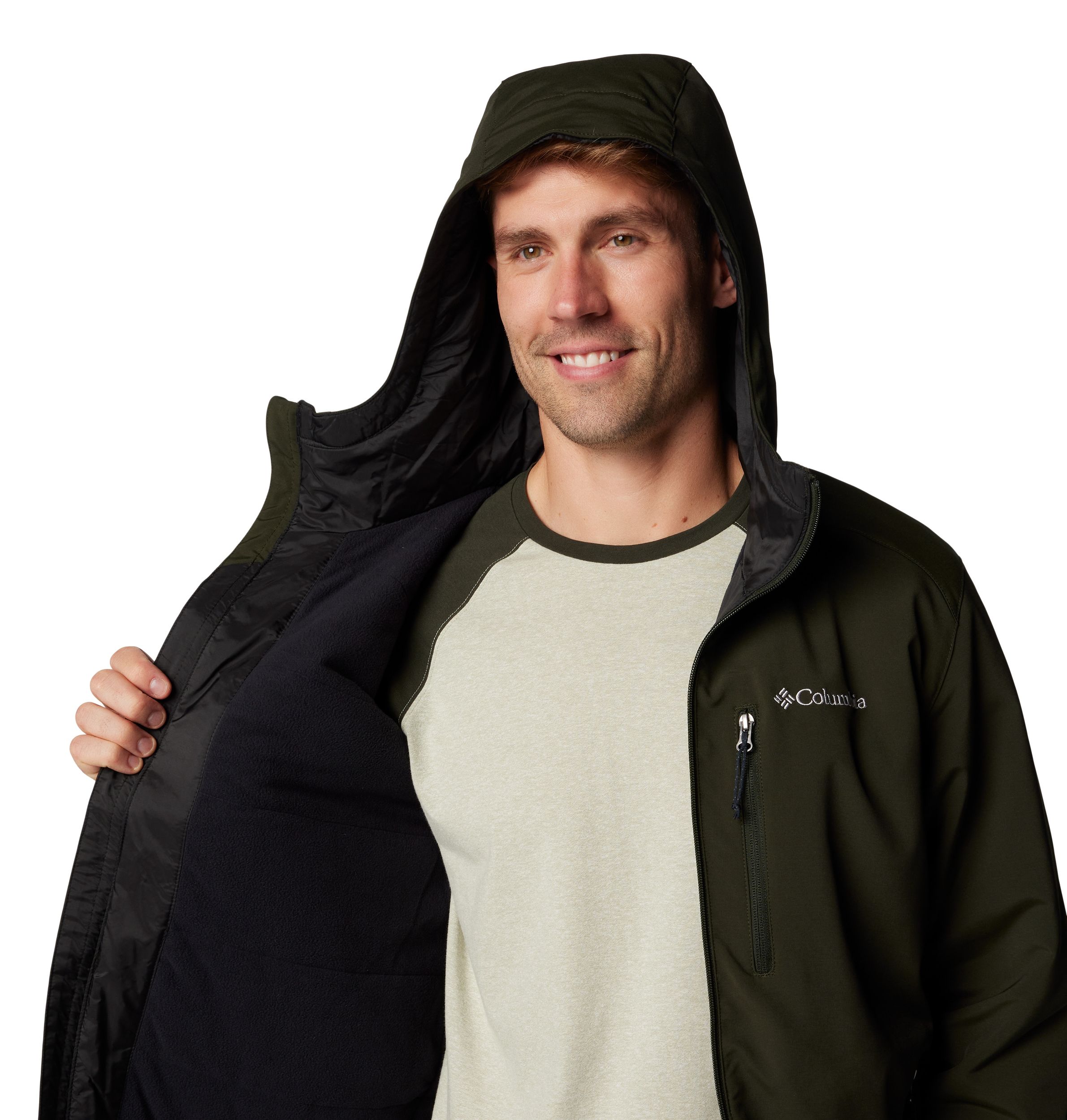 Columbia Men's Gate Racer II Omni-Shield™ Water and Wind Resistant Insulated Softshell Jacket