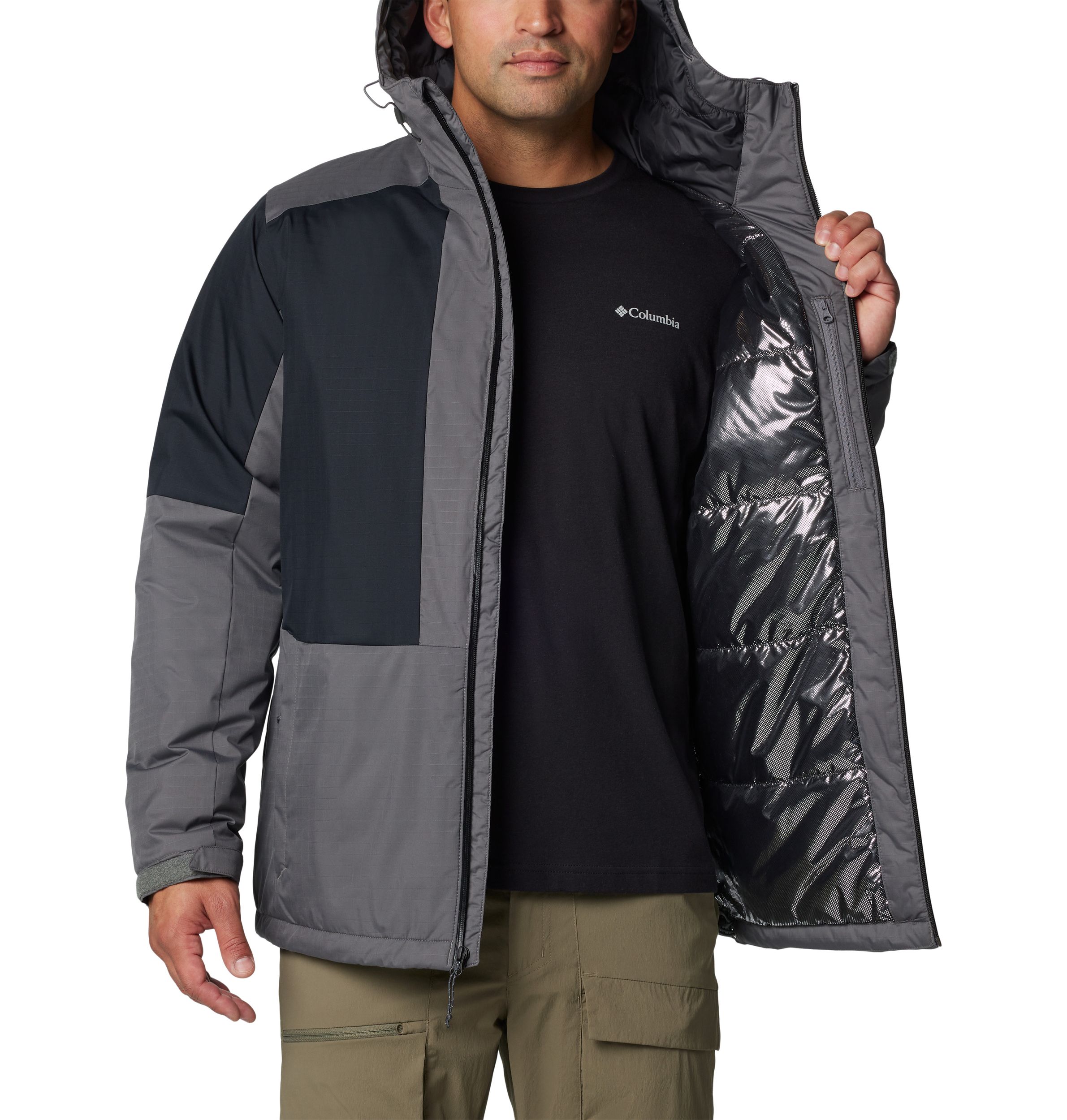 Columbia Men's Point Park II Omni-Heat™ Thermal Reflective and Omni-Tech™ Waterproof-Breathable Insulated Jacket