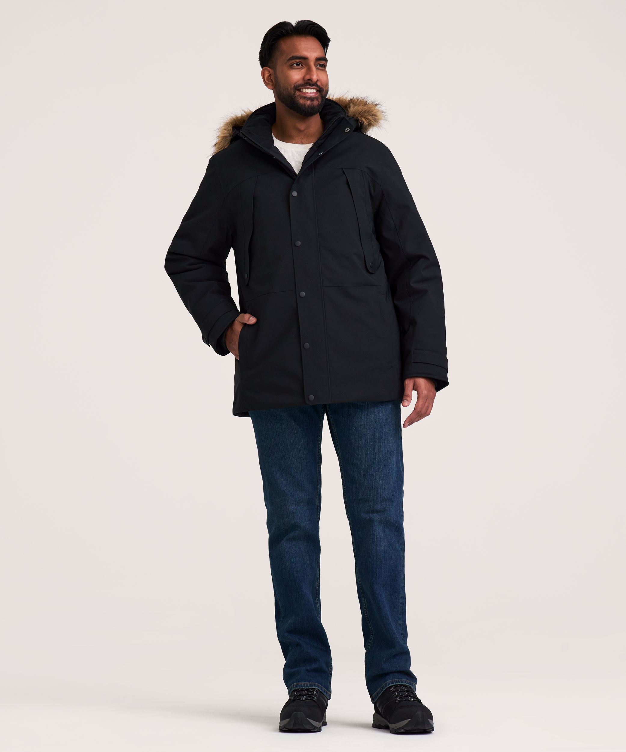 WindRiver Men's Hyper-Dri® HD2 Water Resistant Breathable  T-Max® Charge Insulated Parka