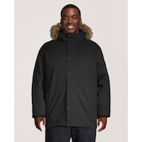WindRiver Men's Hyper-Dri® HD2 Water Resistant Breathable  T-Max® Charge Insulated Parka Front_Flat
