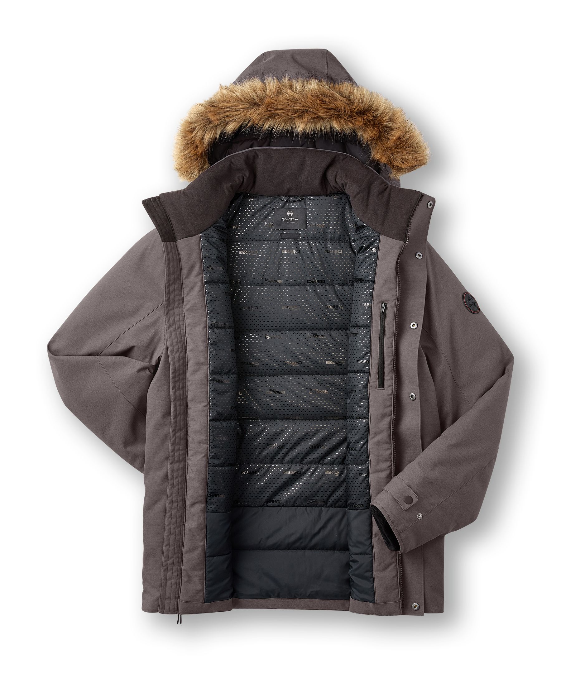Parka résistant à l'eau et perméable à l'air avec Hyper-DriMD&nbsp;HD2 et isolant T-MaxMD Charge pour hommes, WindRiver