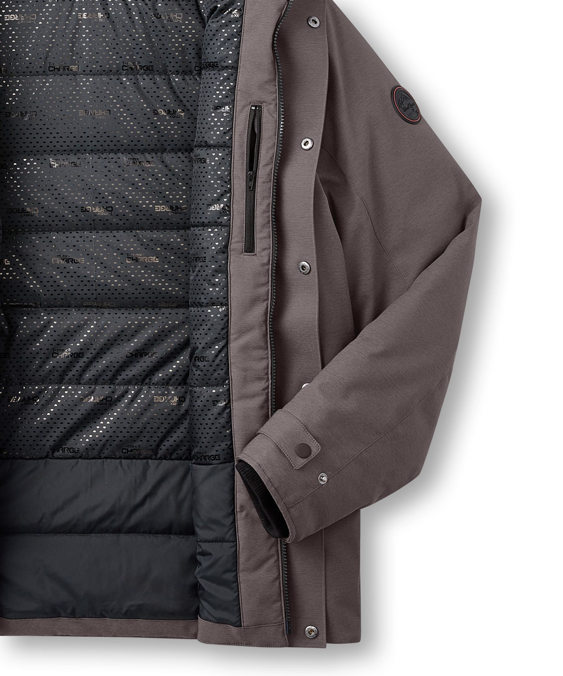 Parka résistant à l'eau et perméable à l'air avec Hyper-DriMD&nbsp;HD2 et isolant T-MaxMD Charge pour hommes, WindRiver