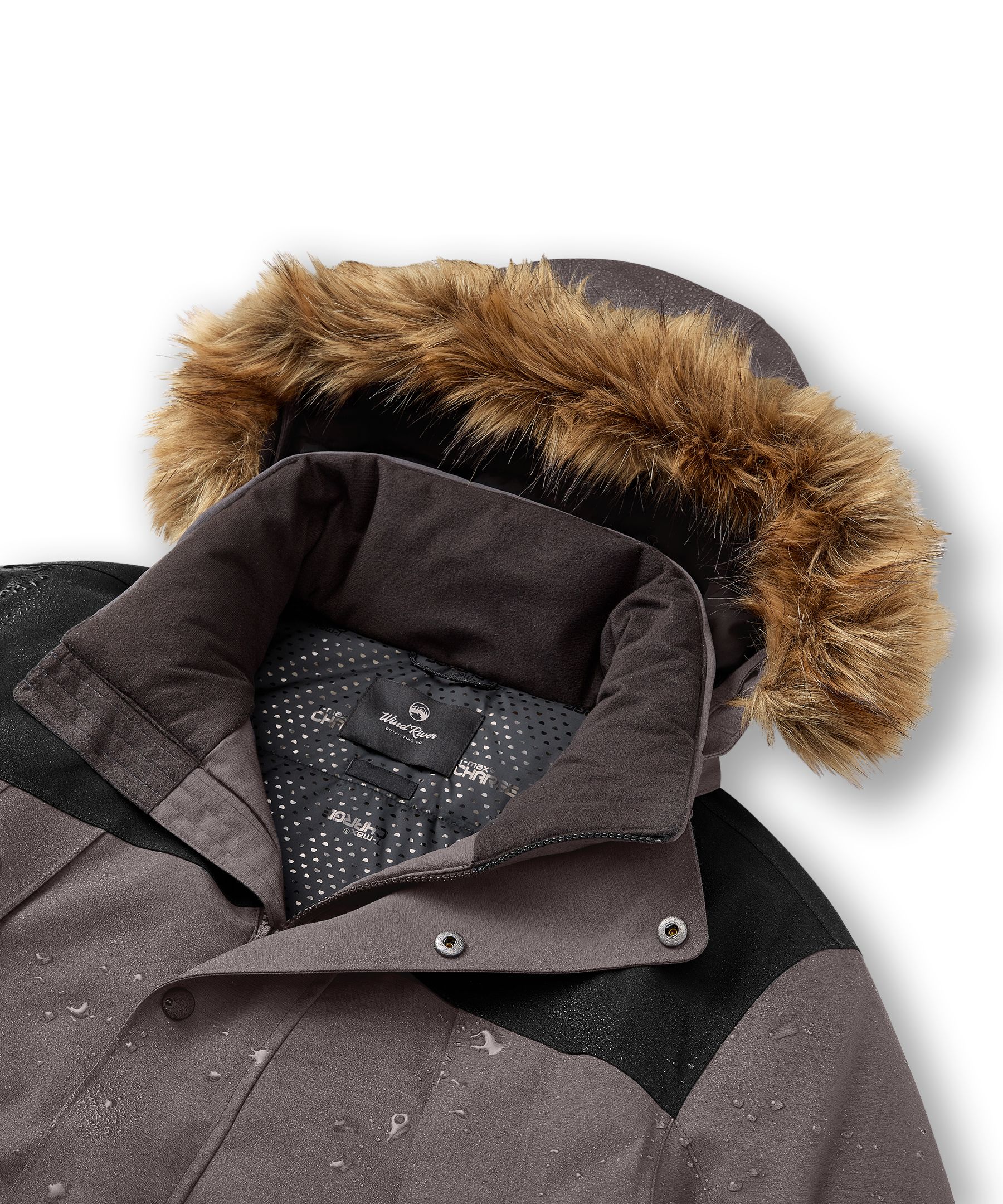 Parka résistant à l'eau et perméable à l'air avec Hyper-DriMD&nbsp;HD2 et isolant T-MaxMD Charge pour hommes, WindRiver