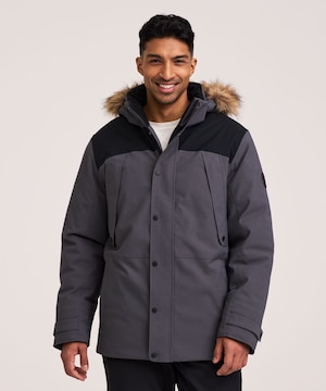 Parka résistant à l'eau et perméable à l'air avec Hyper-DriMD HD2 et isolant T-MaxMD Charge pour hommes, WindRiver