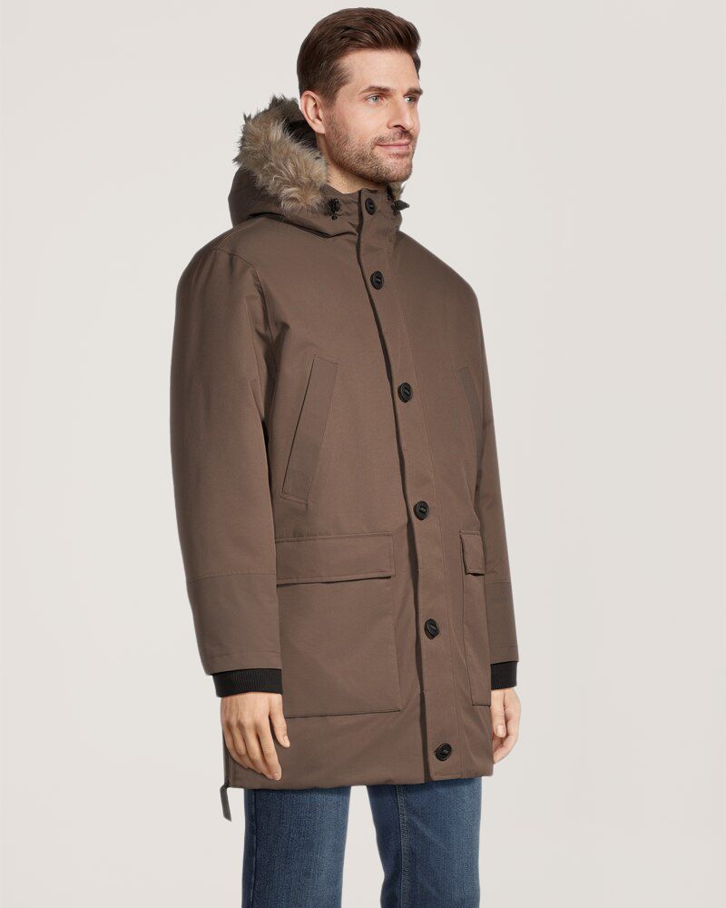 WindRiver Men's Hyper-Dri® HD2 Water Resistant Breathable T-Max® Insulated Long Parka
