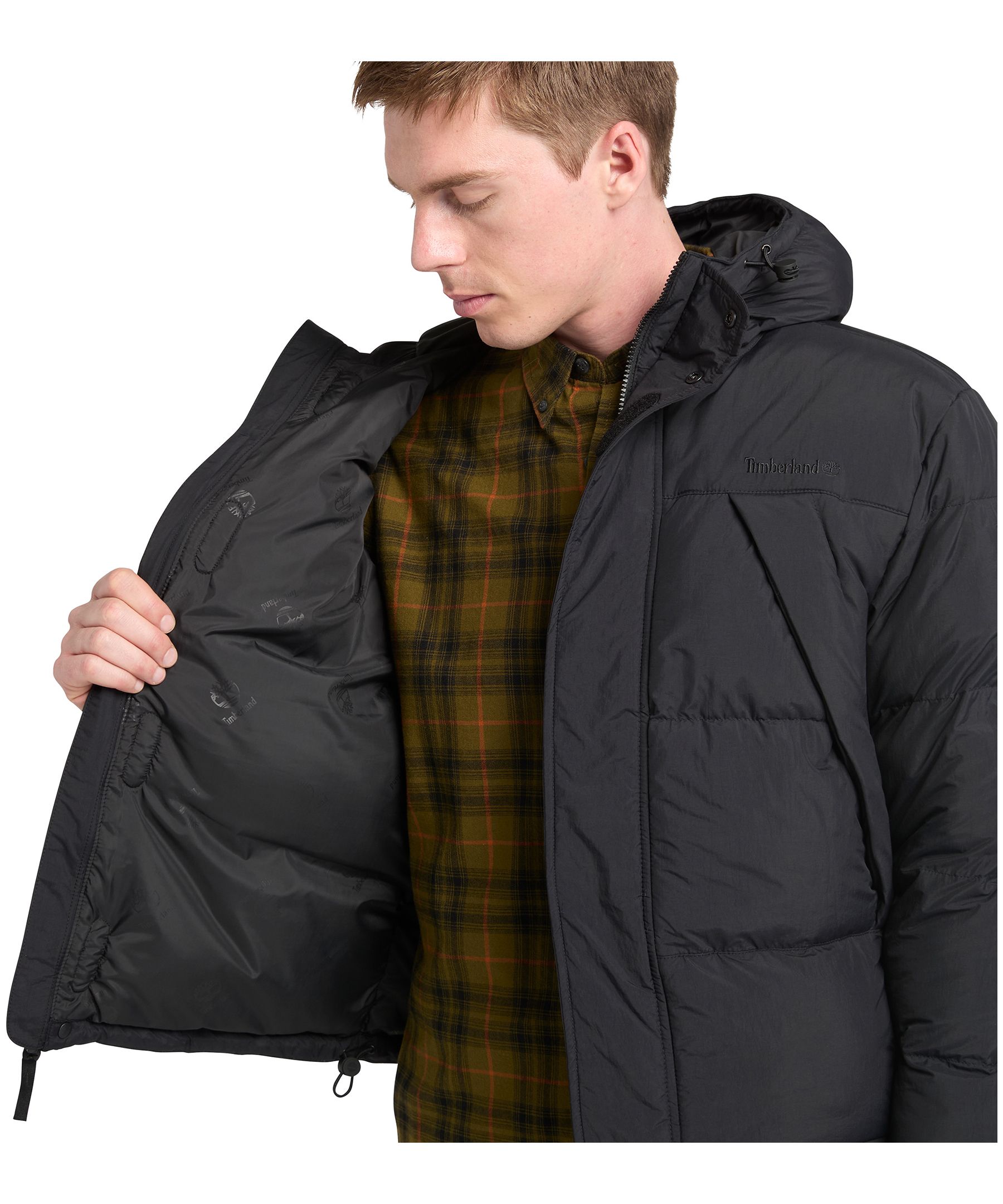 Veste à capuche bouffante isolée, étanche à l'eau et perméable à l'air pour hommes, Timberland