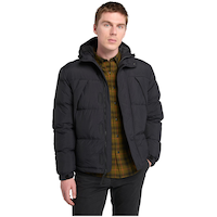 Veste à capuche bouffante isolée, étanche à l'eau et perméable à l'air pour hommes, Timberland Front_Angled_Right