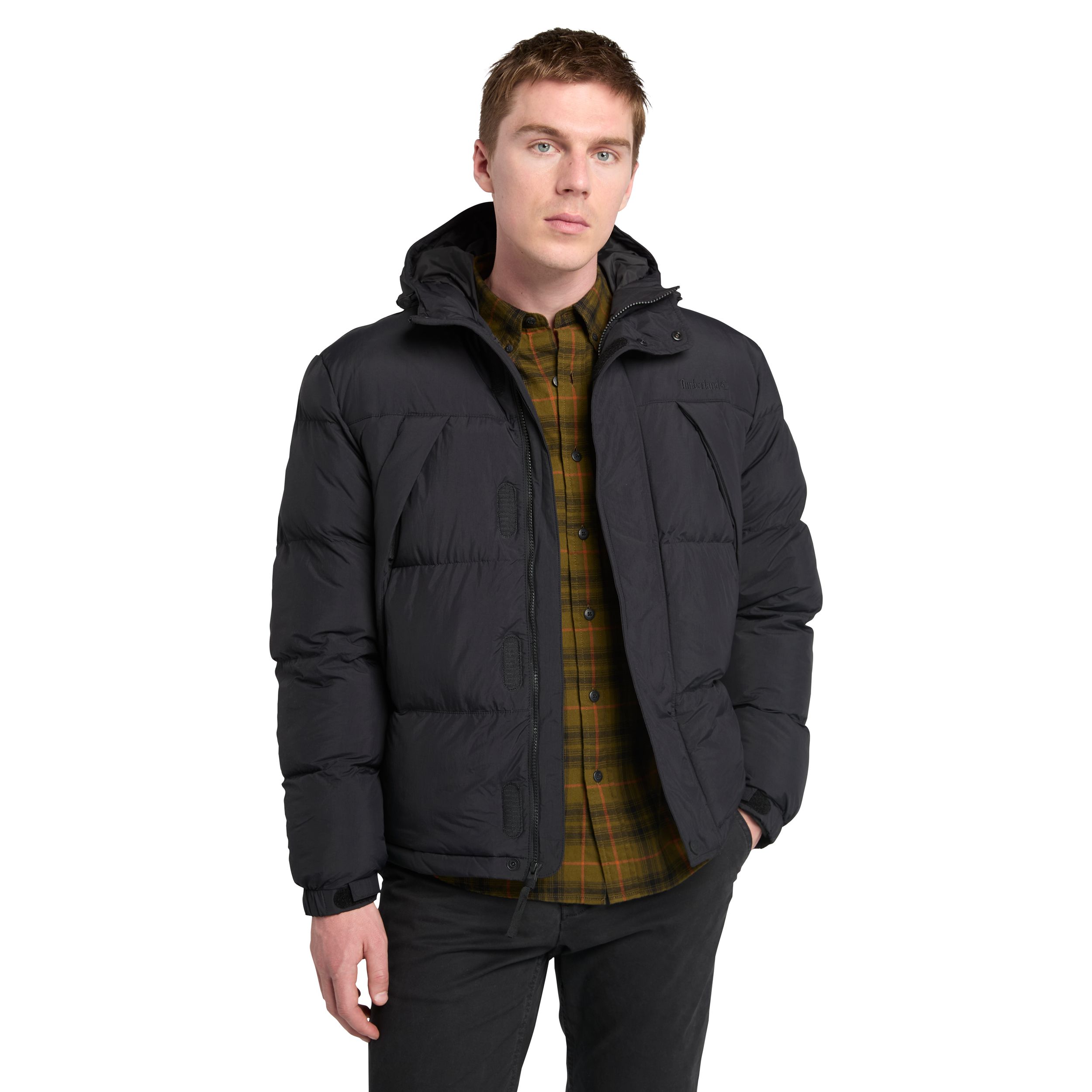 Veste à capuche bouffante isolée, étanche à l'eau et perméable à l'air pour hommes, Timberland