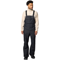 Columbia Men's Iceadventure II Omni-Heat™ Thermal Reflective and Omni-Tech™ Waterproof Breathable Bib Shell Pant Front_Flat