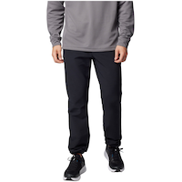 Columbia Men's Black Mesa Omni-Shield™ Water and Stain Resistant Warm Pant Front_Flat