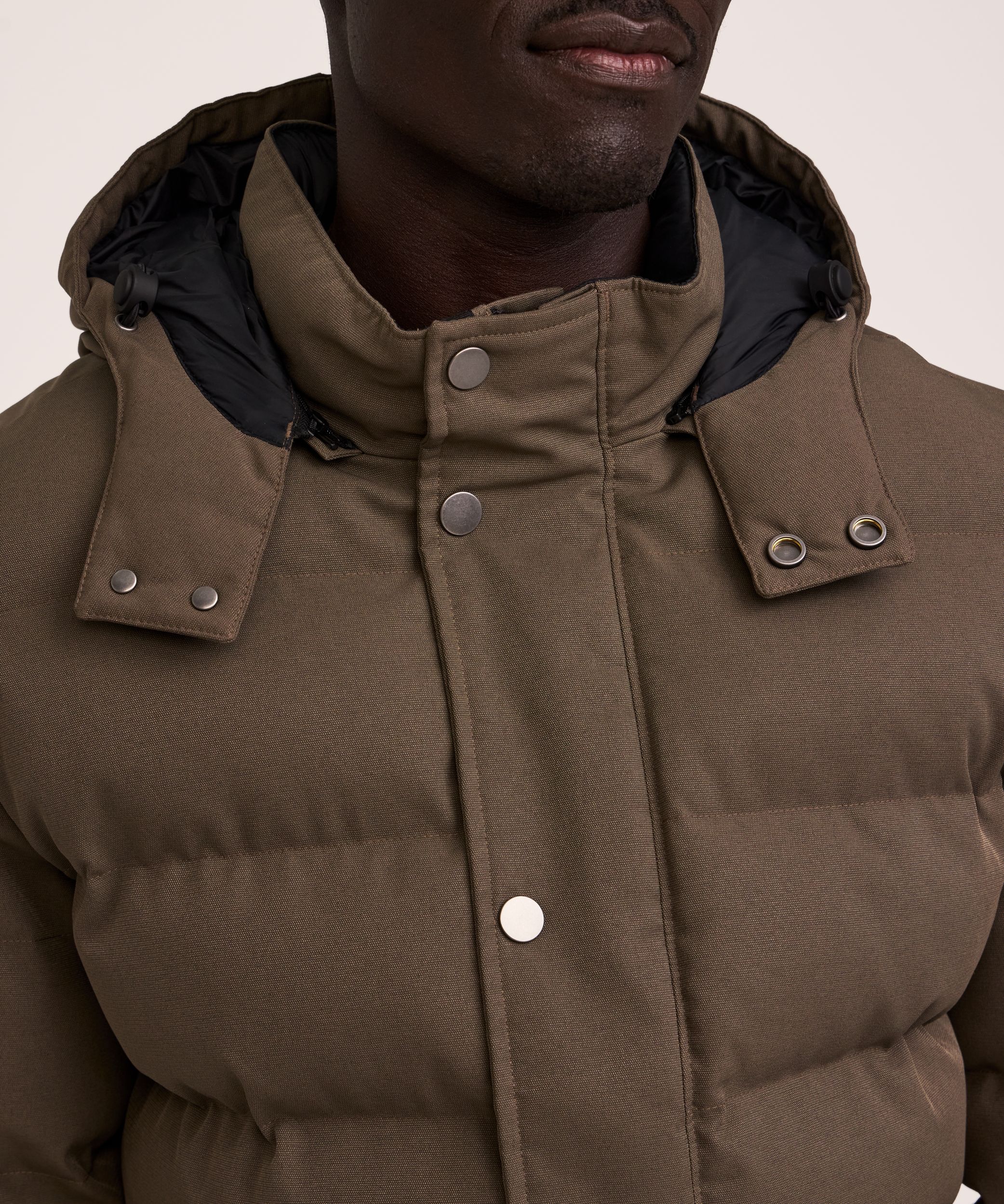 Denver Hayes Men's Urban Puffer Hyper-Dri® HD1 Water Repellent-Breathable T-Max® Insulated Jacket