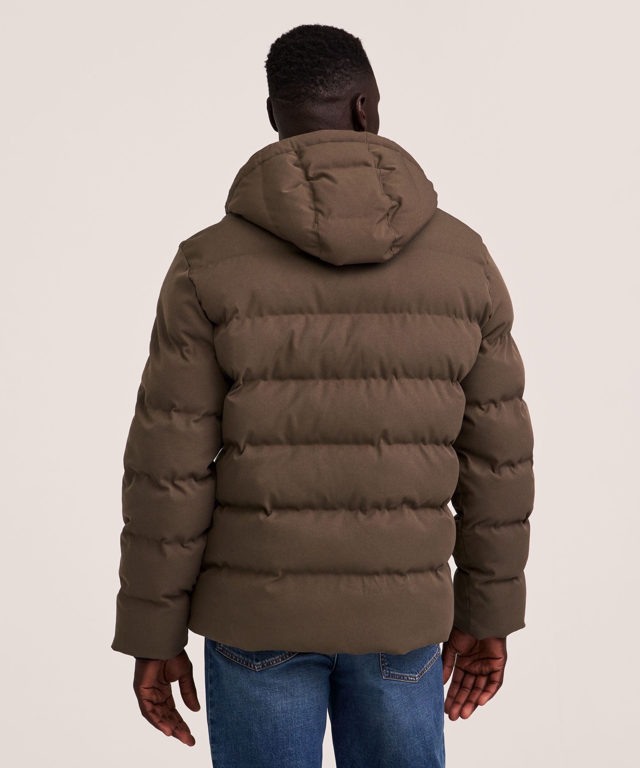 Denver Hayes Men's Urban Puffer Hyper-Dri® HD1 Water Repellent-Breathable T-Max® Insulated Jacket