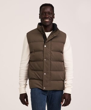 Denver Hayes Men's Urban Puffer Hyper-Dri® HD1 Water Repellent-Breathable T-Max® Insulated Vest