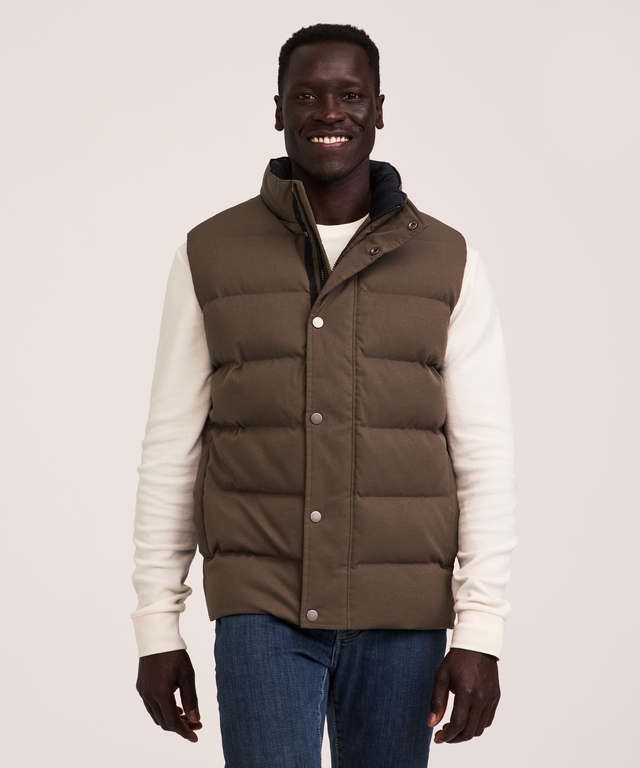 Denver Hayes Men's Urban Puffer Hyper-Dri® HD1 Water Repellent-Breathable T-Max® Insulated Vest