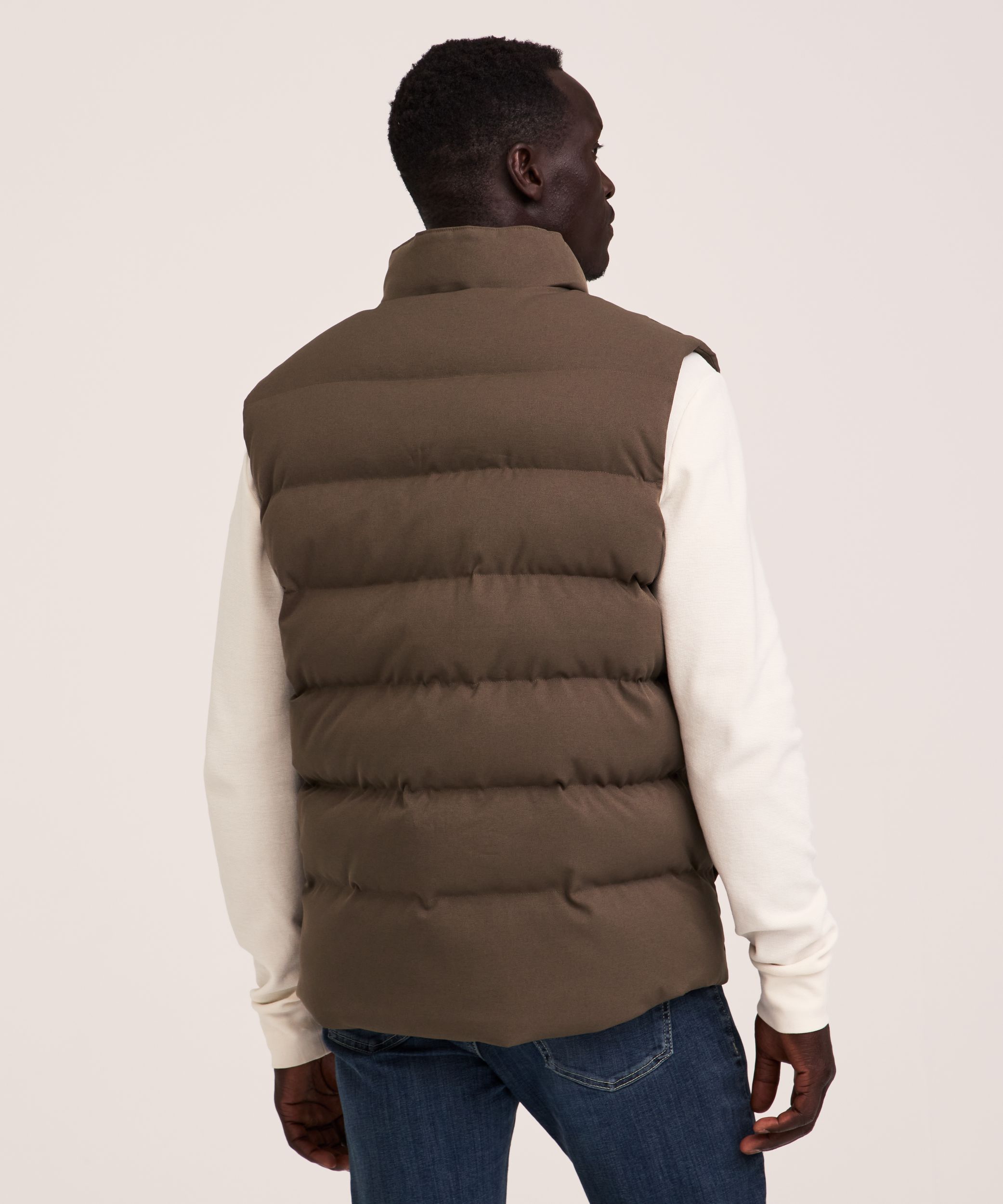 Denver Hayes Men's Urban Puffer Hyper-Dri® HD1 Water Repellent-Breathable T-Max® Insulated Vest