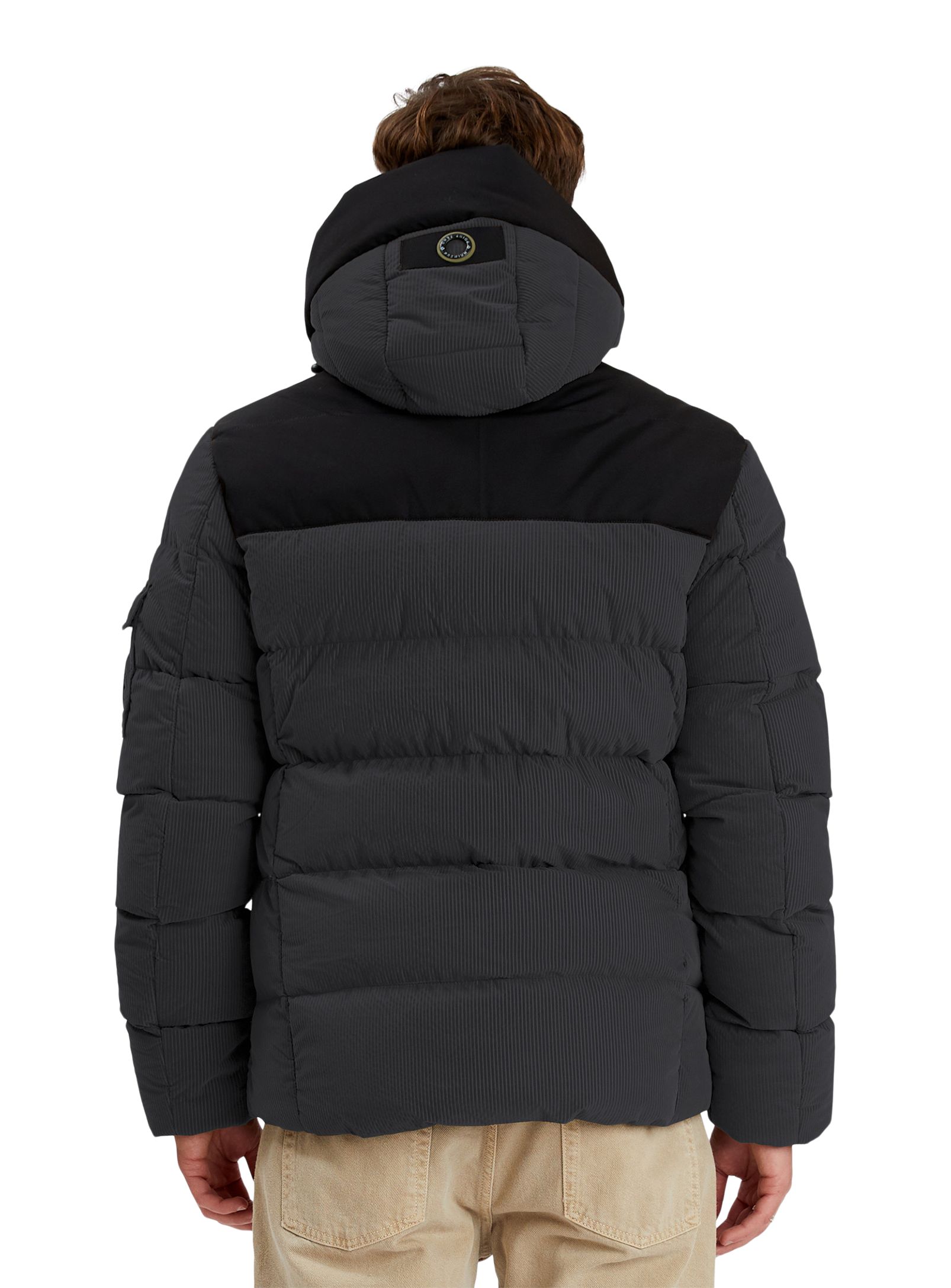 Point Zero Men's Colourblock Corduroy Insulated Jacket Mark's